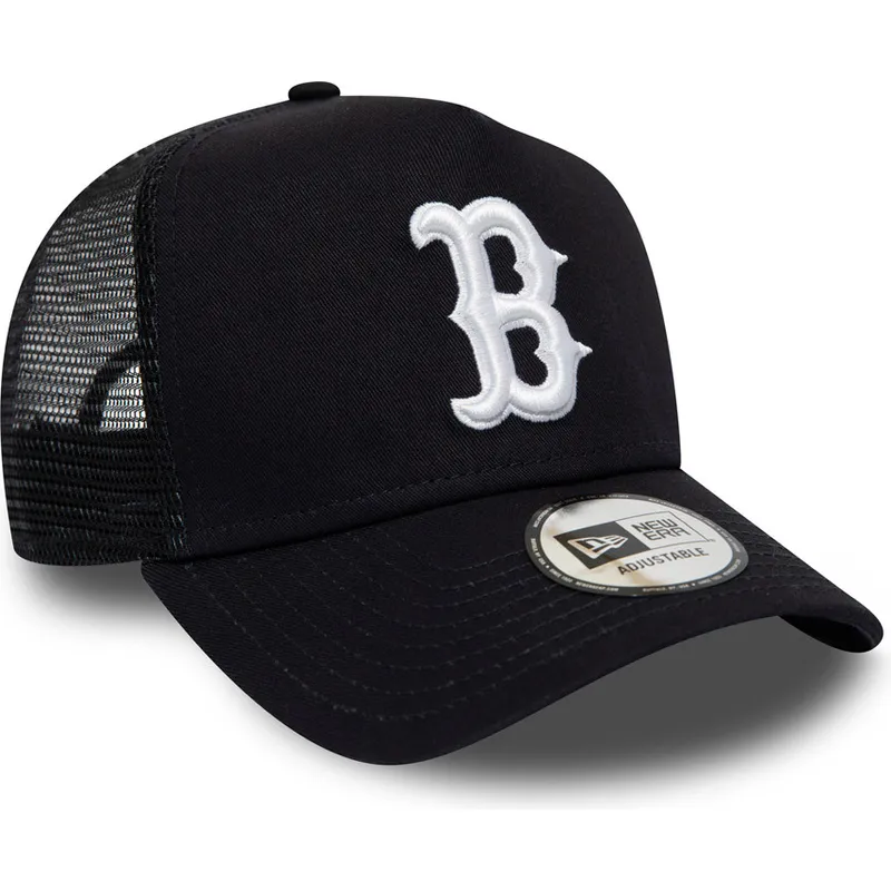 czapki-curva-granatowy-snapback-league-essential-a-frame-boston-red-sox-mlb-new-era