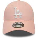 czapki-curva-roz-tasma-regulowana-9forty-league-essential-los-angeles-dodgers-mlb-new-era