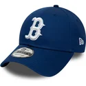 czapki-curva-niebieski-tasma-regulowana-9forty-league-essential-boston-red-sox-mlb-new-era