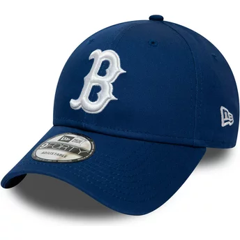 wyginieta-czapka-niebieska-z-regulacja-9forty-league-essential-boston-red-sox-mlb-new-era