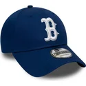 czapki-curva-niebieski-tasma-regulowana-9forty-league-essential-boston-red-sox-mlb-new-era
