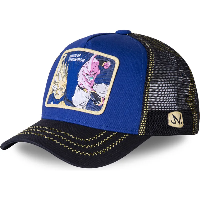 czapki-curva-niebieski-snapback-vegeta-vs-kid-buu-dragon-ball-capslab