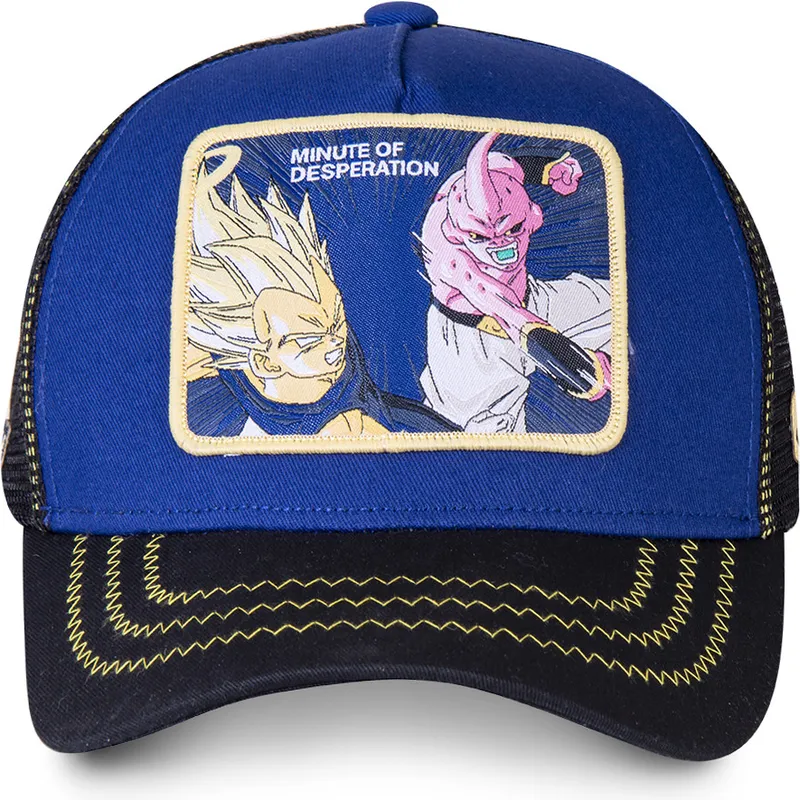 czapki-curva-niebieski-snapback-vegeta-vs-kid-buu-dragon-ball-capslab