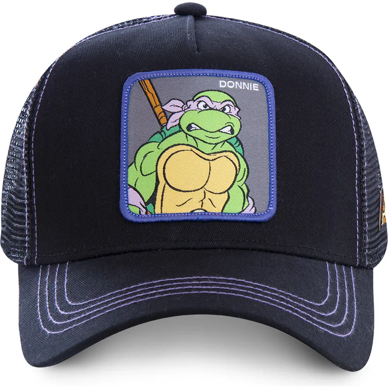 czapki-curva-czarny-snapback-donatello-zolwie-ninja-capslab