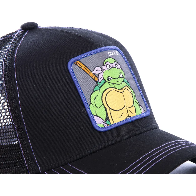 czapki-curva-czarny-snapback-donatello-zolwie-ninja-capslab