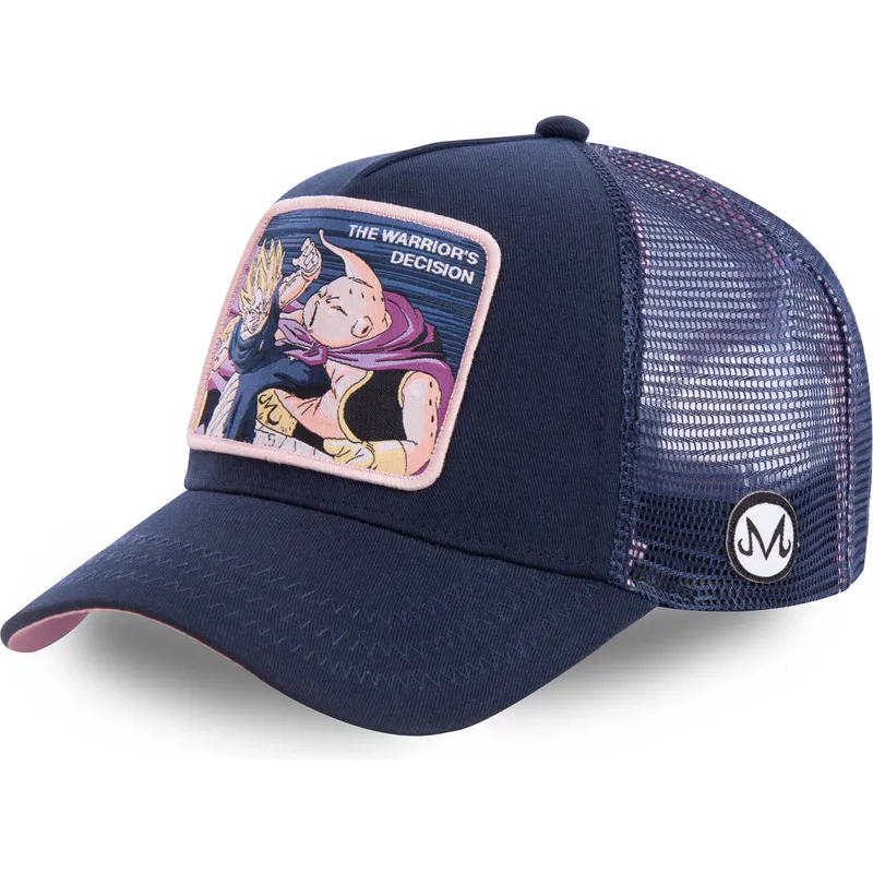 czapki-curva-granatowy-snapback-vegeta-vs-buu-dragon-ball-capslab