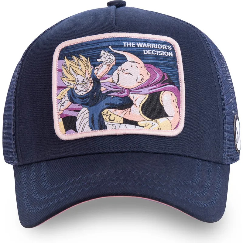 czapki-curva-granatowy-snapback-vegeta-vs-buu-dragon-ball-capslab