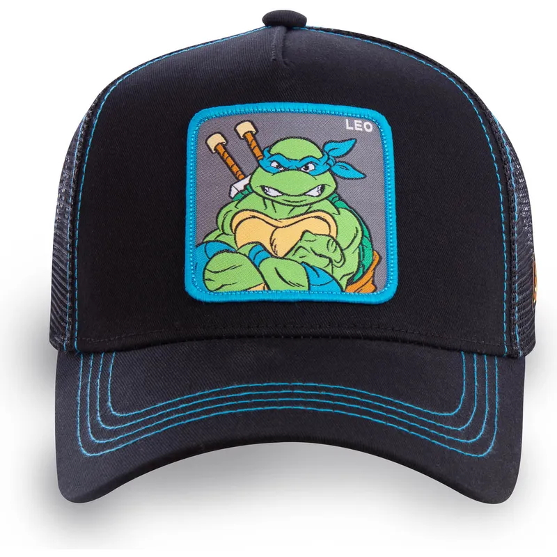 czapki-curva-czarny-snapback-leonardo-zolwie-ninja-capslab