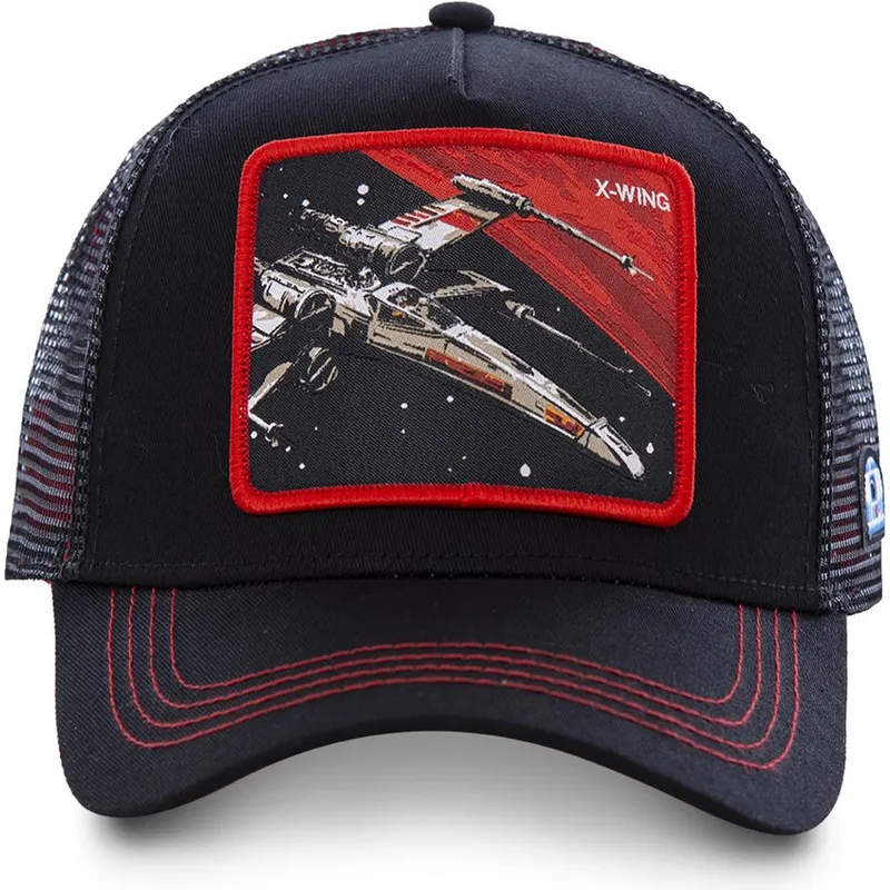 czapki-curva-czarny-snapback-x-wing-starfighter-star-wars-capslab