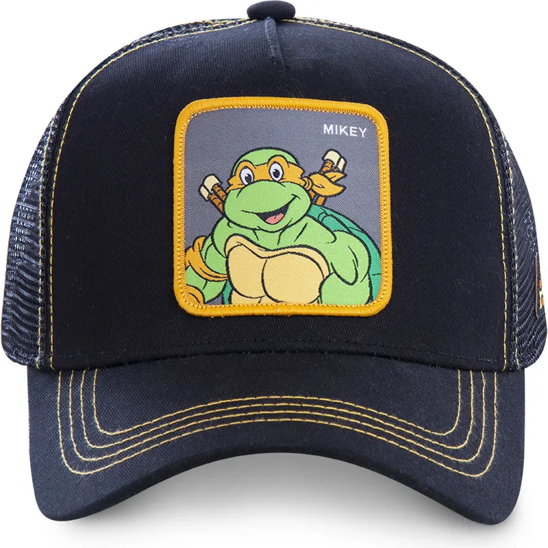 czapki-curva-czarny-snapback-michal-aniol-zolwie-ninja-capslab