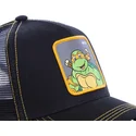 czarna-czapka-trucker-michelangelo-mik-wojownicze-zolwie-ninja-od-capslab