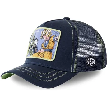czapki-curva-granatowy-snapback-cell-vs-goku-dragon-ball-capslab