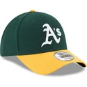 czapka-z-daszkiem-zielono-zolta-regulowana-9forty-the-league-oakland-athletics-mlb-new-era