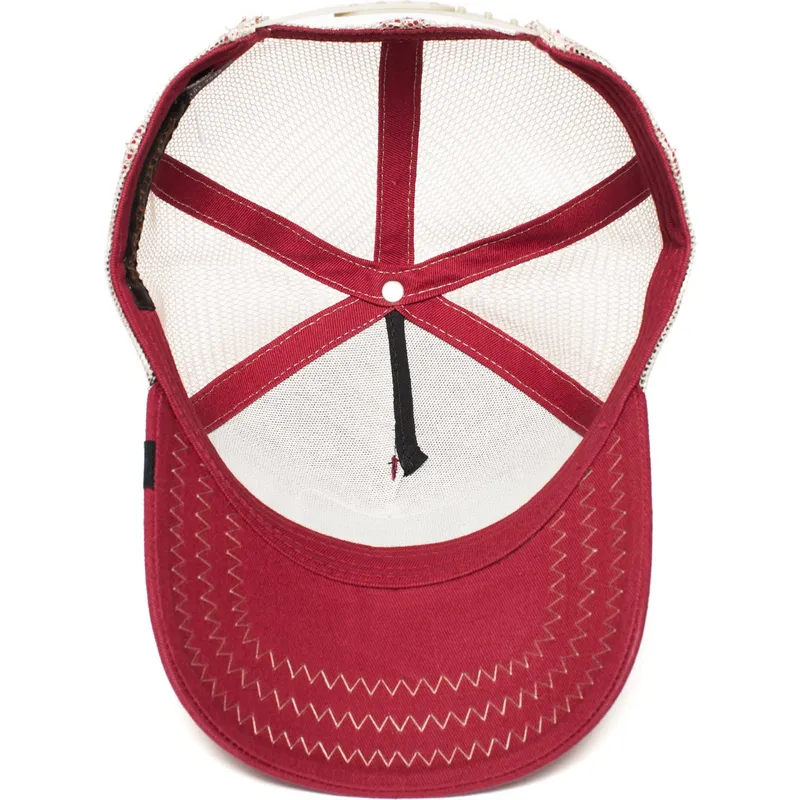 czapki-curva-czerwony-snapback-the-farm-de-goorin-bros