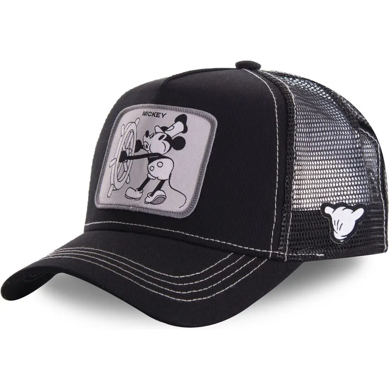 czapki-curva-czarny-snapback-mickey-mouse-disney-capslab czapki-curva-czarny-snapback-mickey-mouse-disney-capslab