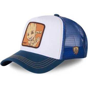 czapki-curva-bialy-snapback-groot-marvel-comics-capslab