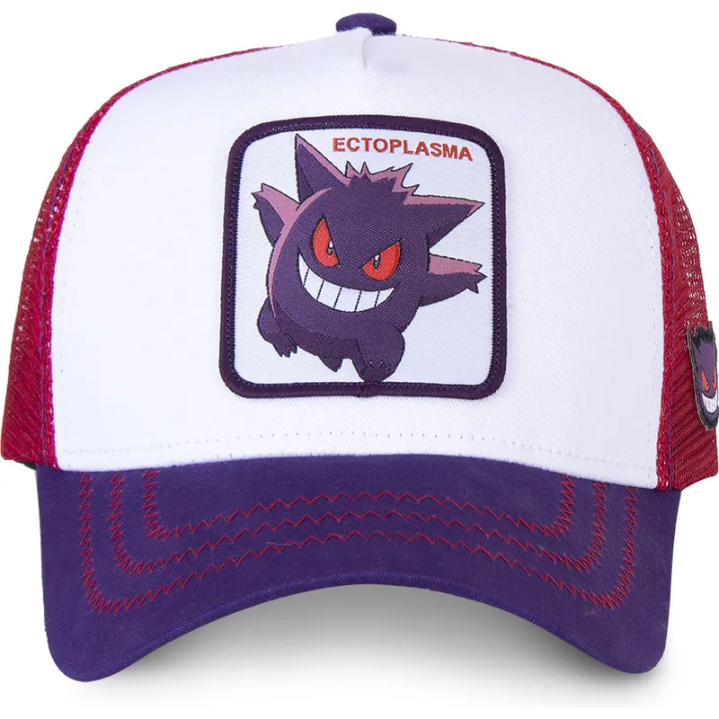 czapki-curva-bialy-snapback-gengar-pokemon-capslab czapki-curva-bialy-snapback-gengar-pokemon-capslab