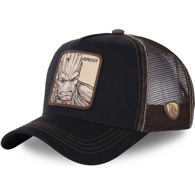 czapki-curva-czarny-snapback-groot-marvel-comics-capslab czapki-curva-czarny-snapback-groot-marvel-comics-capslab