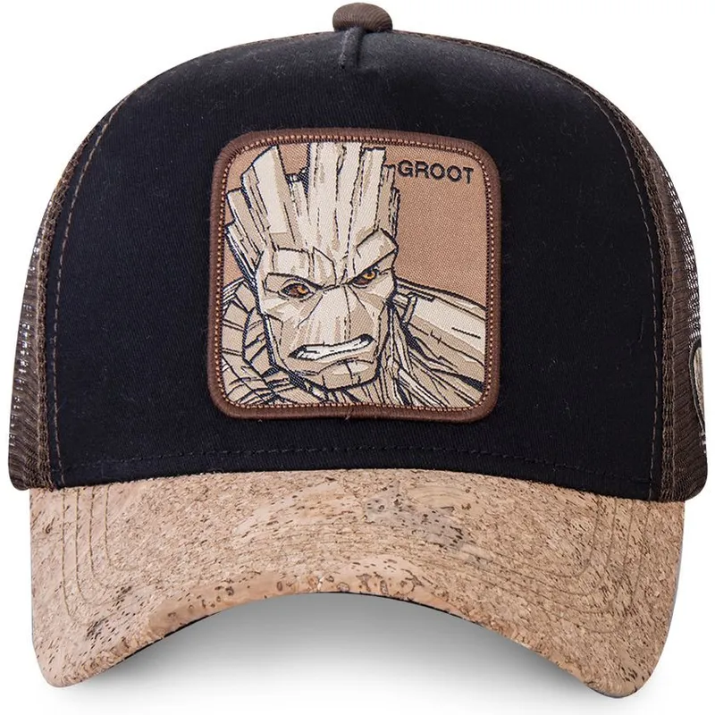czapki-curva-czarny-snapback-groot-marvel-comics-capslab czapki-curva-czarny-snapback-groot-marvel-comics-capslab