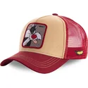 czapki-curva-pomaranczowy-snapback-silvestre-looney-tunes-capslab
