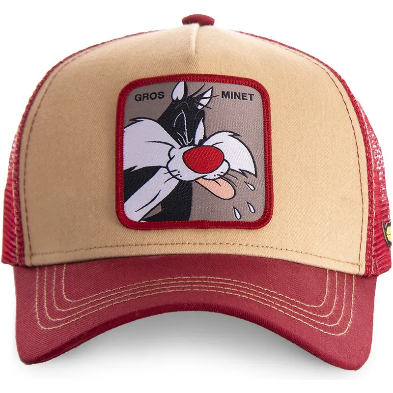 czapki-curva-pomaranczowy-snapback-silvestre-looney-tunes-capslab czapki-curva-pomaranczowy-snapback-silvestre-looney-tunes-capslab
