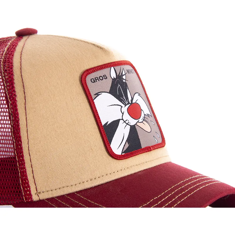 czapki-curva-pomaranczowy-snapback-silvestre-looney-tunes-capslab czapki-curva-pomaranczowy-snapback-silvestre-looney-tunes-capslab