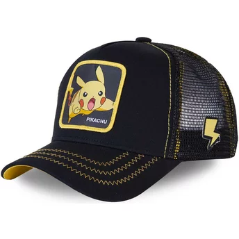 Czapka trucker czarna Pikachu PIK7 Pokemon Capslab