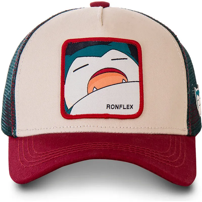 czapki-curva-bezowy-snapback-snorlax-pokemon-capslab czapki-curva-bezowy-snapback-snorlax-pokemon-capslab
