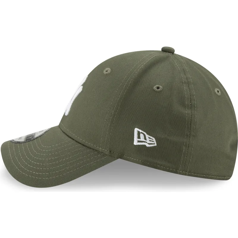 zielona-regulowana-czapka-z-daszkiem-9forty-league-essential-new-york-yankees-mlb-new-era