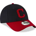 regulowana-czapka-z-daszkiem-granatowo-czerwona-9forty-the-league-cleveland-indians-mlb-marki-new-era
