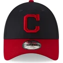czapki-curva-granatowy-tasma-regulowana-9forty-the-league-cleveland-indians-mlb-new-era