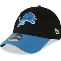 czapki-curva-czarny-tasma-regulowana-9forty-the-league-detroit-lions-nfl-new-era