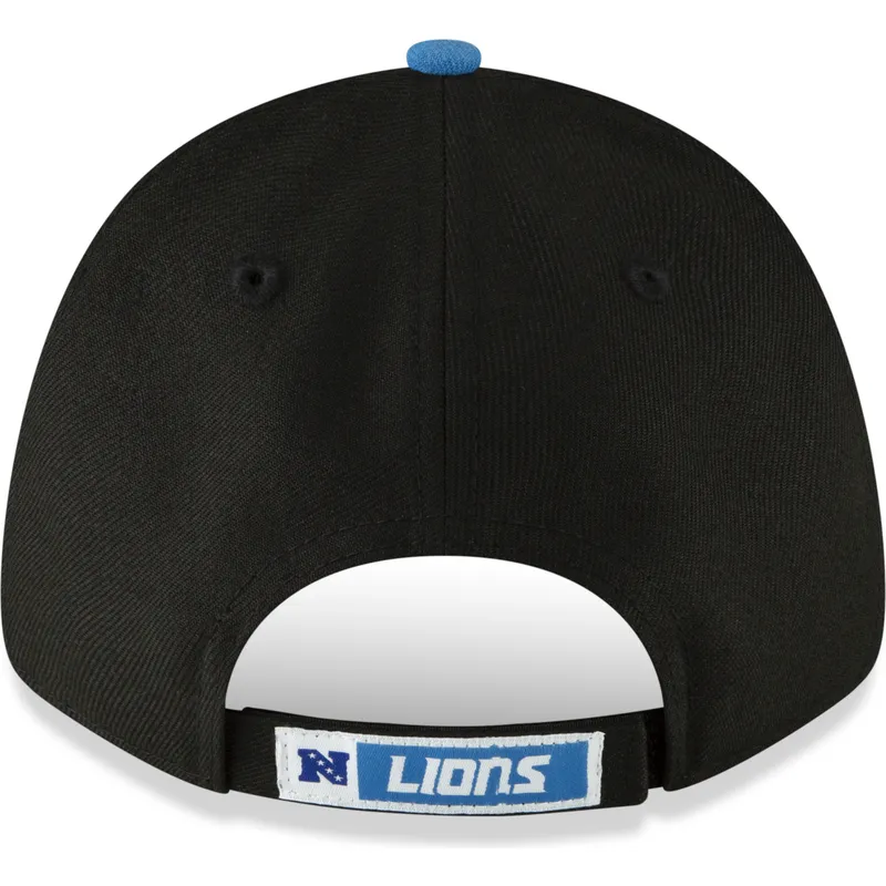 czapki-curva-czarny-tasma-regulowana-9forty-the-league-detroit-lions-nfl-new-era