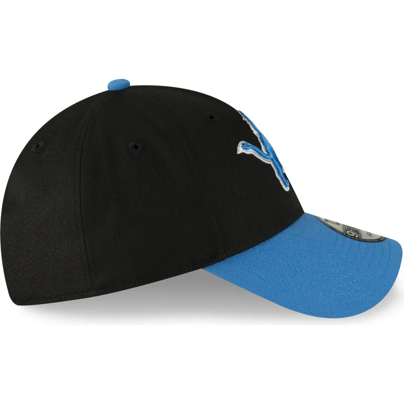 czapki-curva-czarny-tasma-regulowana-9forty-the-league-detroit-lions-nfl-new-era