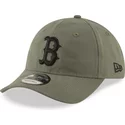 wyginieta-czapka-zielona-z-regulacja-9twenty-nylon-packable-boston-red-sox-mlb-new-era
