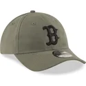 czapki-curva-zielony-tasma-regulowana-9twenty-nylon-packable-boston-red-sox-mlb-new-era