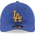 czapki-curva-niebieski-tasma-regulowana-dorado-9twenty-nylon-packable-los-angeles-dodgers-mlb-new-era