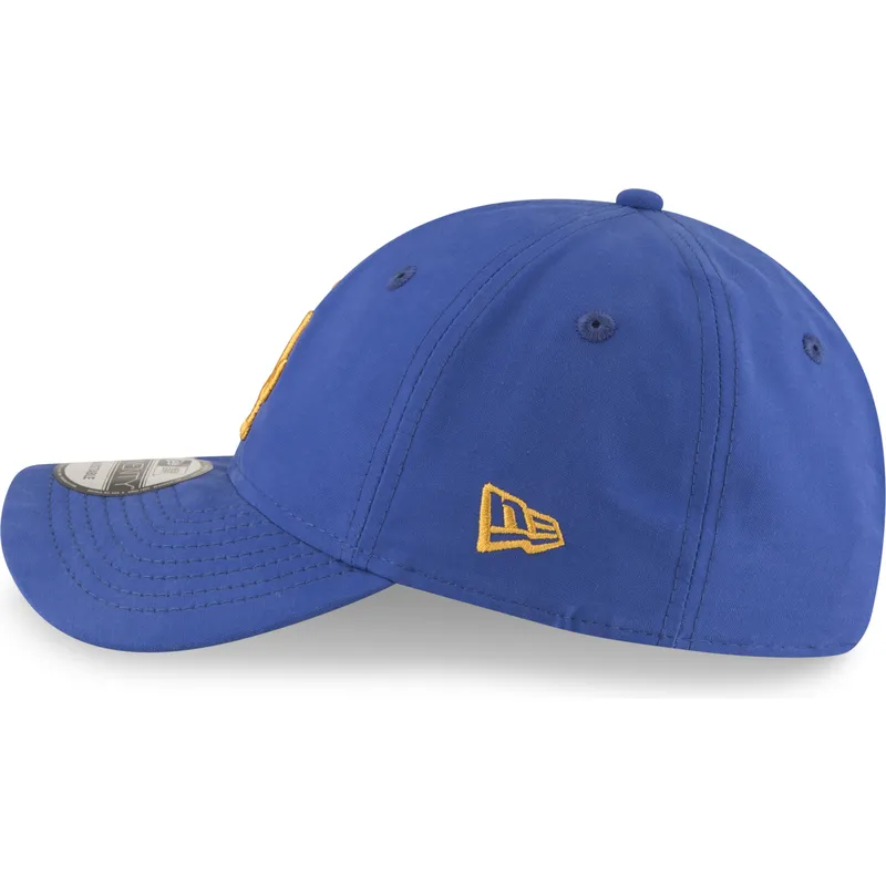 czapki-curva-niebieski-tasma-regulowana-dorado-9twenty-nylon-packable-los-angeles-dodgers-mlb-new-era