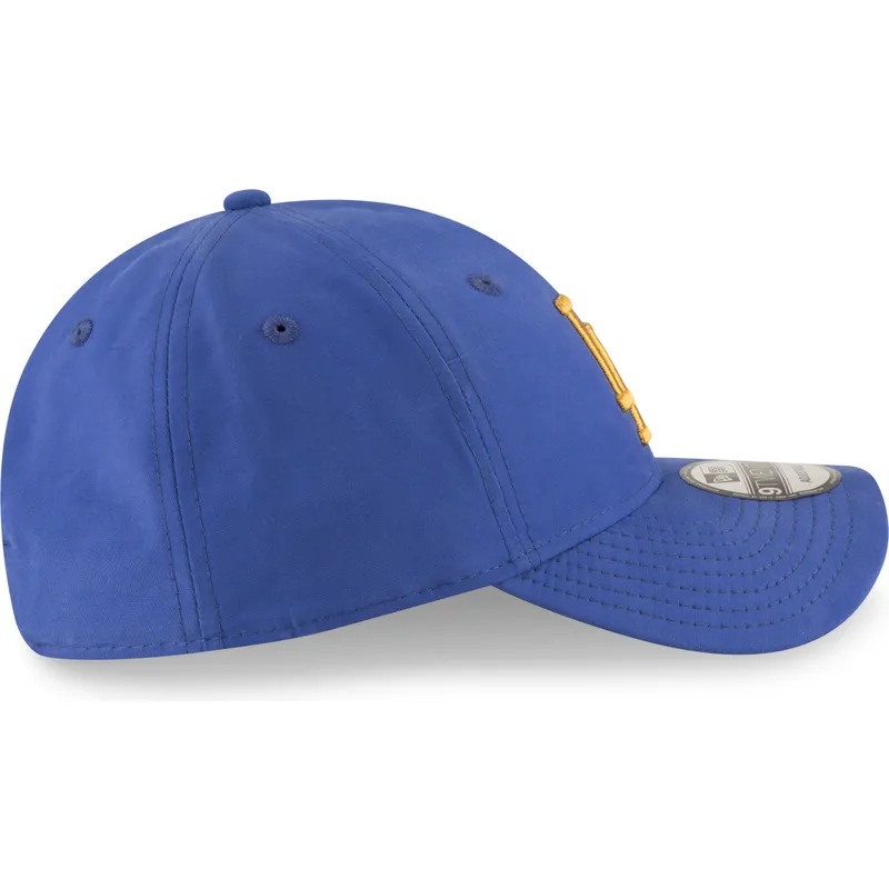 czapki-curva-niebieski-tasma-regulowana-dorado-9twenty-nylon-packable-los-angeles-dodgers-mlb-new-era