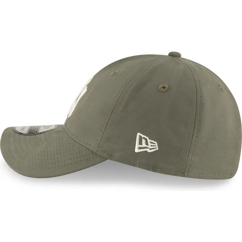czapki-curva-zielony-tasma-regulowana-9twenty-nylon-packable-new-york-yankees-mlb-new-era
