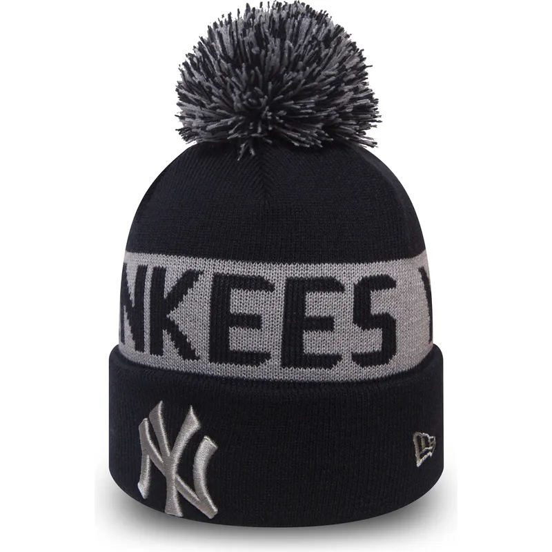 czapki-pompon-niebieski-cuff-knit-team-tonal-new-york-yankees-mlb-new-era