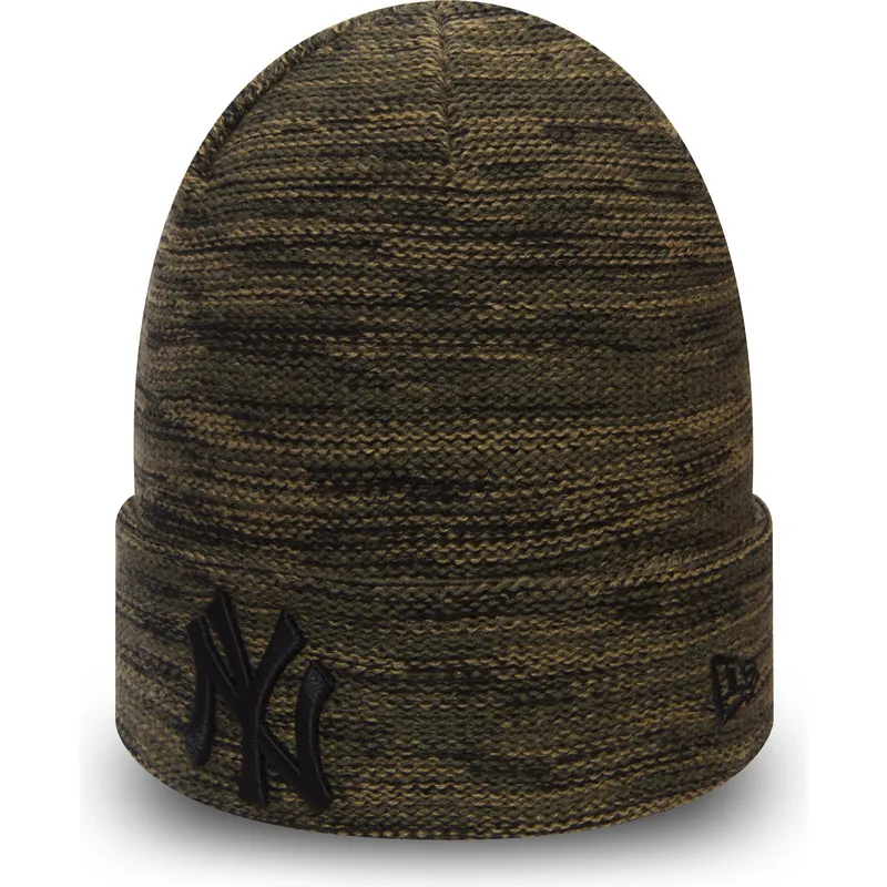 czapki-brazowy-cuff-knit-marl-new-york-yankees-mlb-new-era