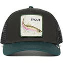 czapka-trucker-czarna-i-zielona-pstrag-rainbow-trout-goorin-bros