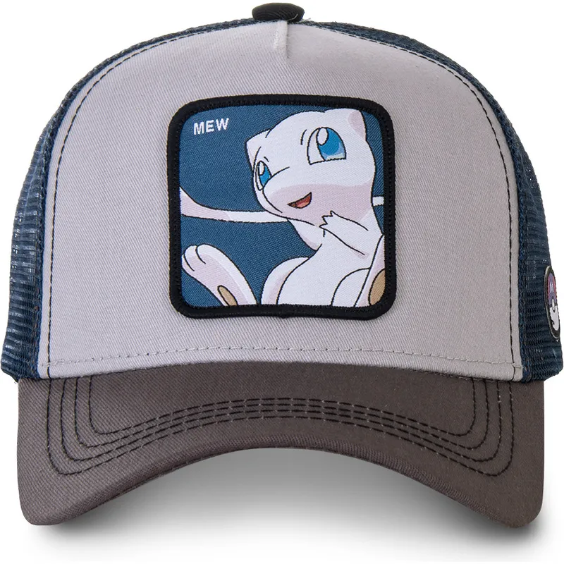 czapki-curva-szary-snapback-mew-pokemon-capslab