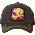 czapki-curva-zielony-snapback-tweety-looney-tunes-capslab