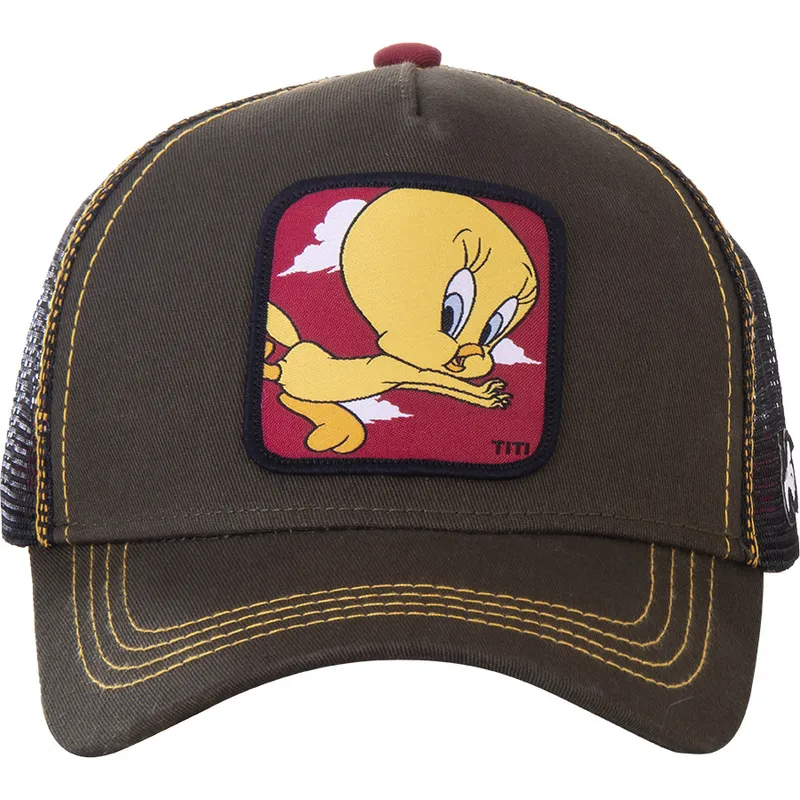 czapki-curva-zielony-snapback-tweety-looney-tunes-capslab czapki-curva-zielony-snapback-tweety-looney-tunes-capslab