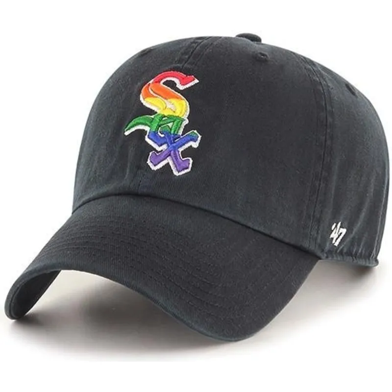 czapki-curva-czarny-tasma-regulowana-chicago-white-sox-mlb-47-brand