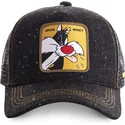 czapka-trucker-czarna-sylwester-loomin1-looney-tunes-od-capslab