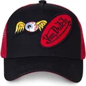 czapka-trucker-czarno-czerwona-dblpat-od-von-dutch