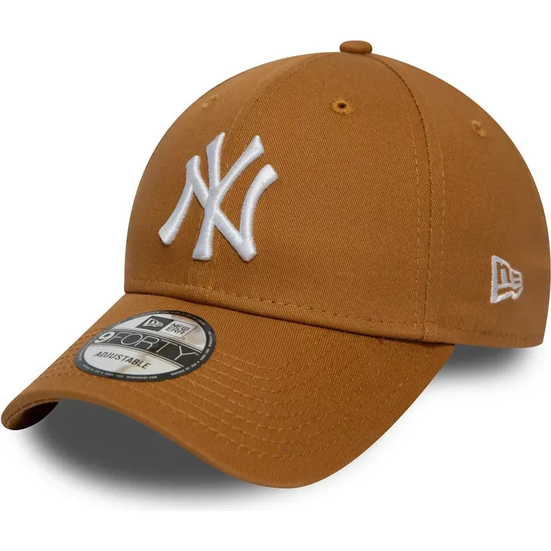 czapki-curva-brazowy-tasma-regulowana-trigo-9forty-league-essential-new-york-yankees-mlb-new-era czapki-curva-brazowy-tasma-regulowana-trigo-9forty-league-essential-new-york-yankees-mlb-new-era